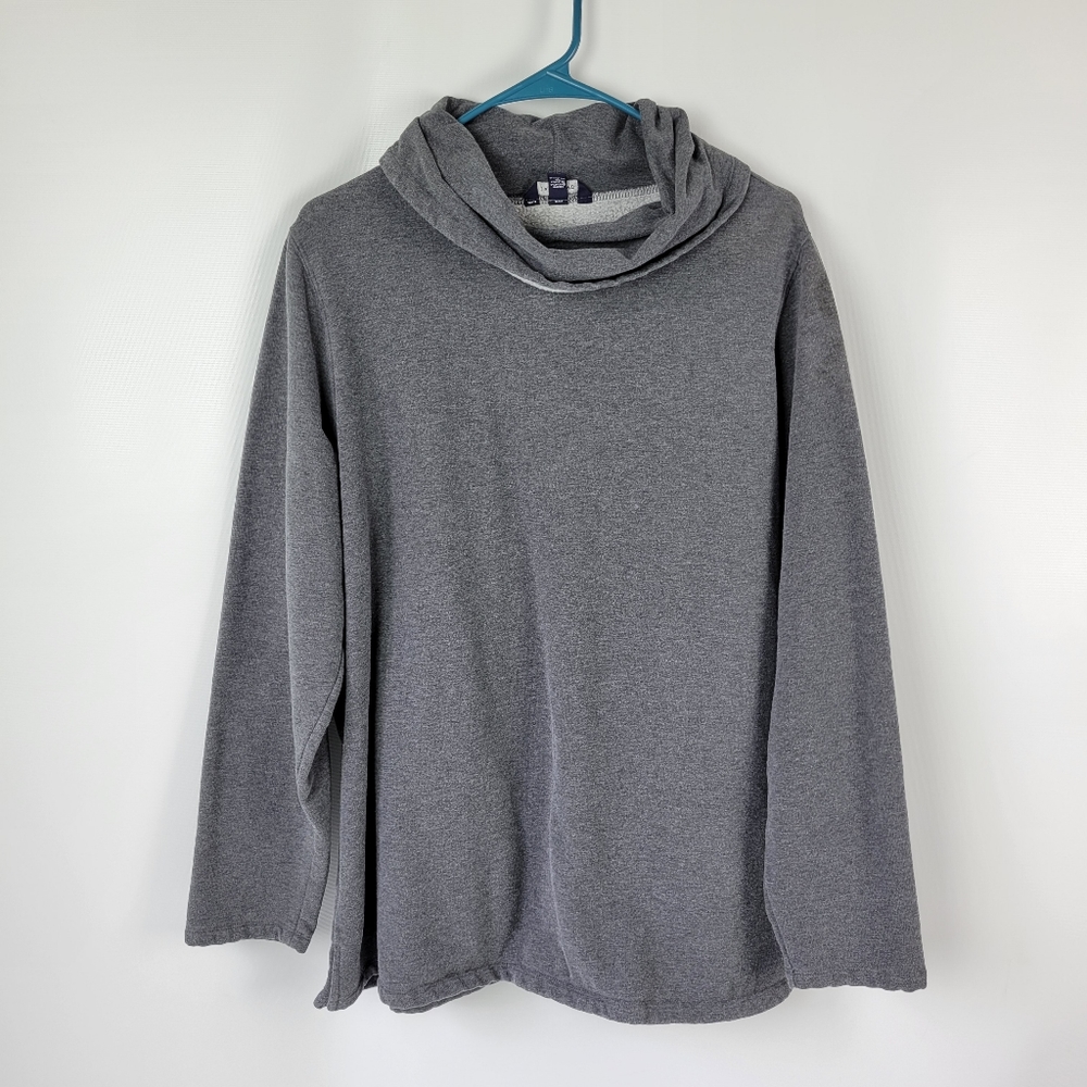 Lands' End Cowl Neck‎ Sweater Sz Large EUC